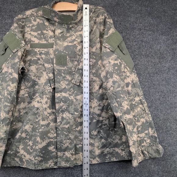 U.S. Military Mens Army Combat Uniform Digital Camo Coat Green Tan Size L - Picture 4 of 14